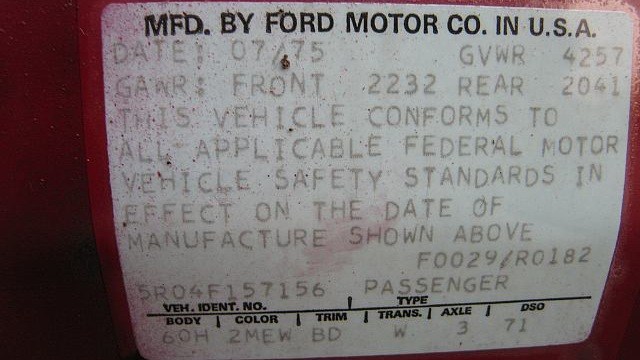 Ford Mustang Ghia Luxury/Sport