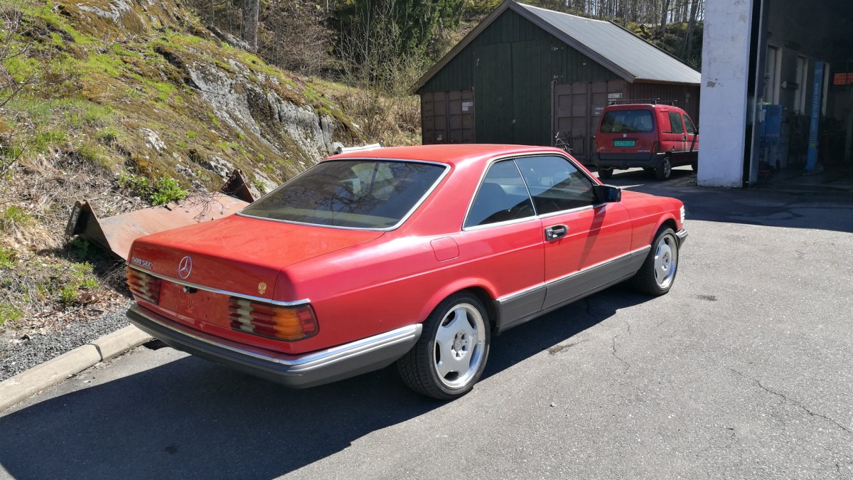 Mercedes-Benz SEC-Class USA Edition