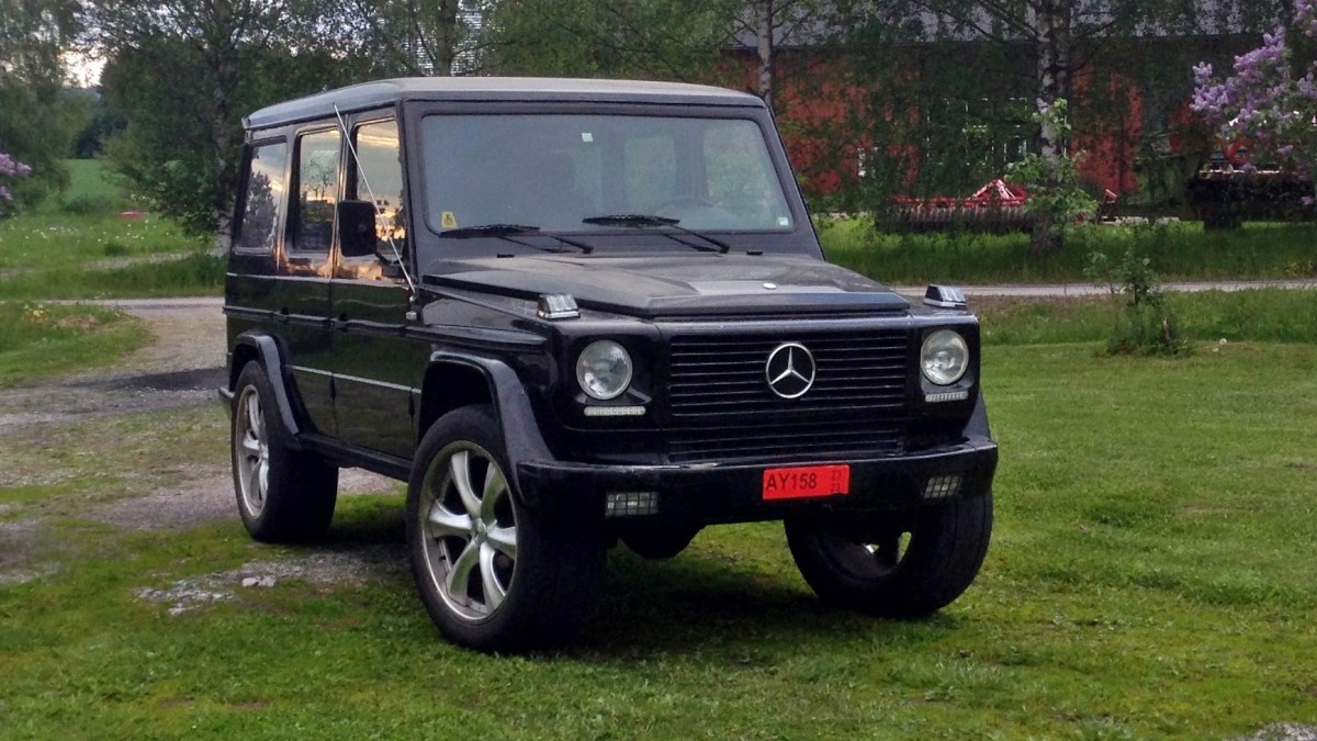 The Mercedes-Benz G-Class is an off-road thunderstorm